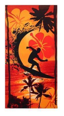 Summer Microfiber Printed Beach Towels, Various Designs